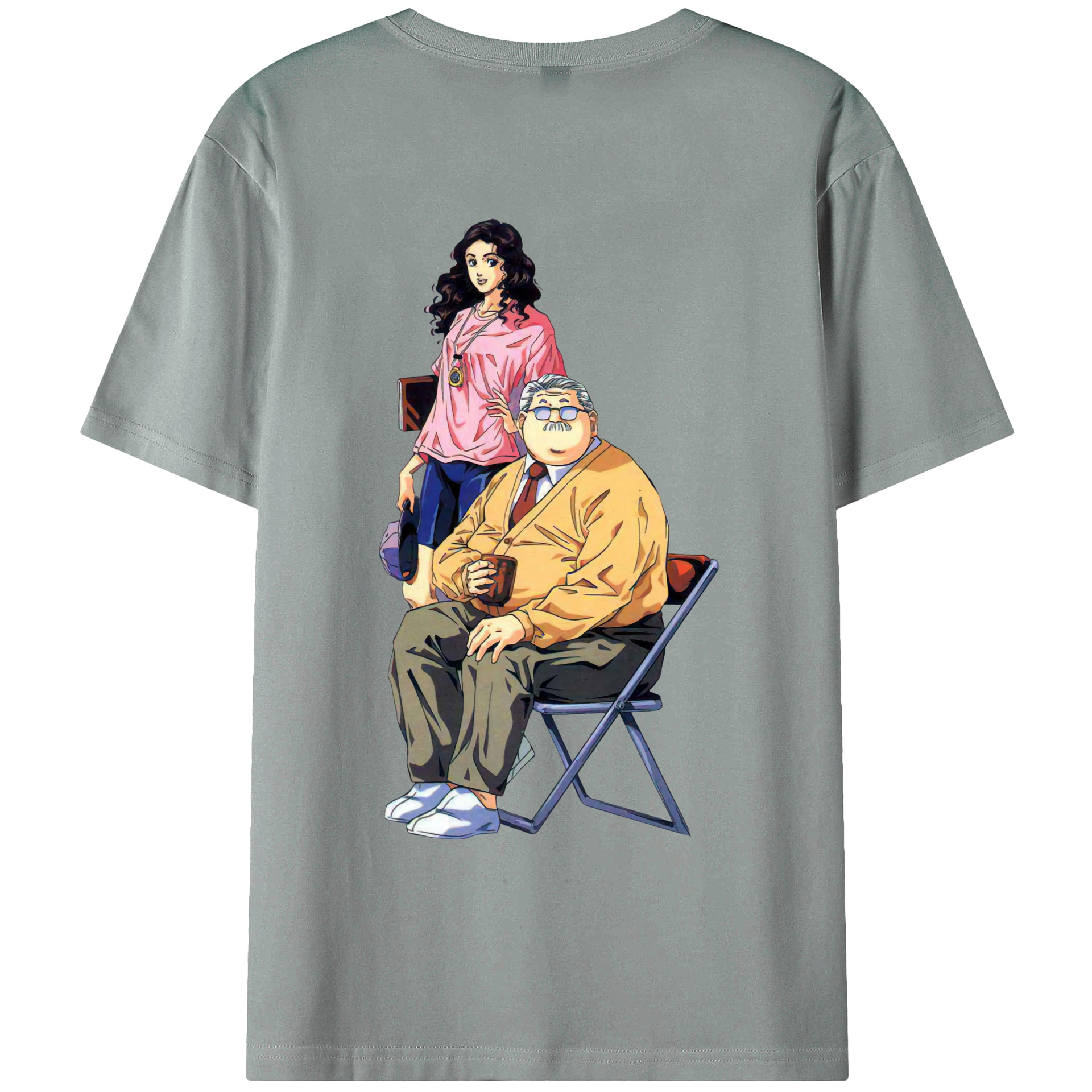 （画像用） SLAM DUNK／スラムダンク 綿100％ メンズ半袖Tシャツ（バックプリント） 通気性